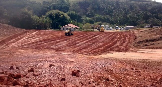 Compactação de solo e aterros