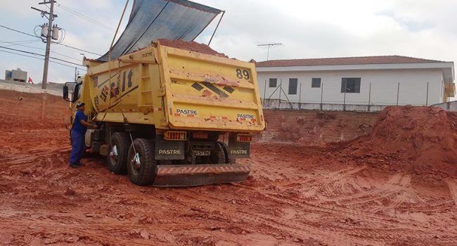 Transporte de resíduos da construção civil (RCC)
